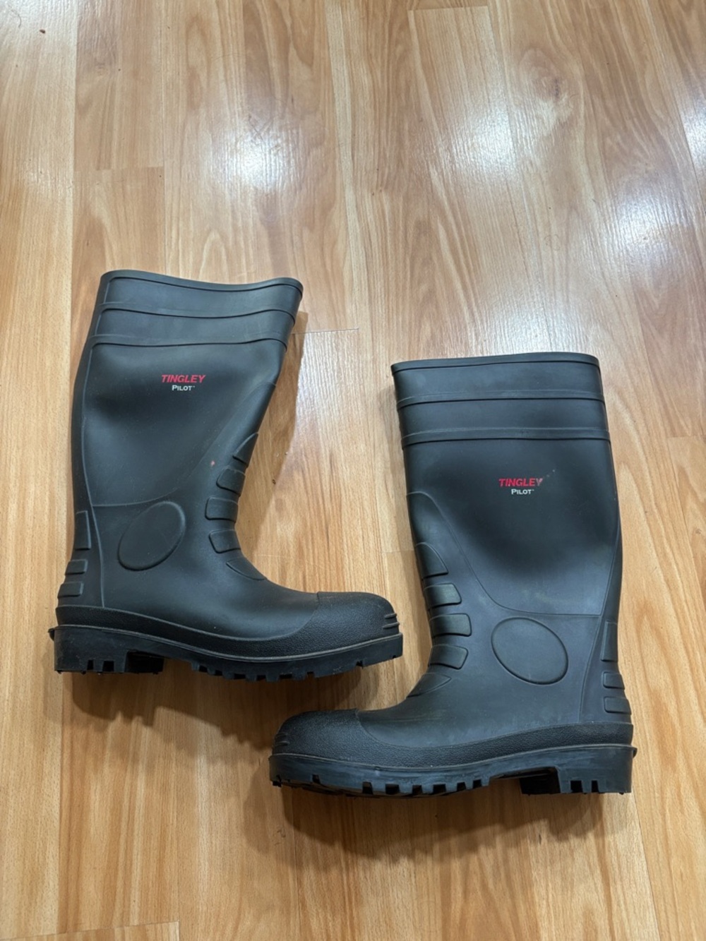 Tingley Pilot Men’s Black Rubber Rain Boots